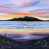 Arran sunset from Ayr