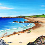 Boy on the beach, Iona