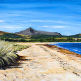 Brodick Beach and Goatfell, Arran