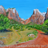 Court of the Patriarchs, Zion National Park