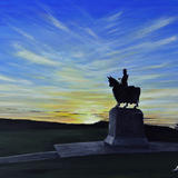 Battle of Bannockburn Sunset