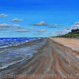 Bamburgh Castle Seascape