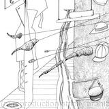 In the Cloakroom at The Whale Club