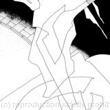 He turned around at the sudden noise