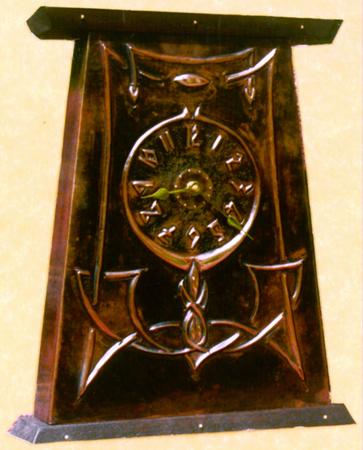 Arts&Crafts; mantel clock (ACC 4 )