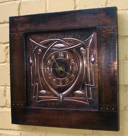 Arts and Crafts wall clock (ACC 5)