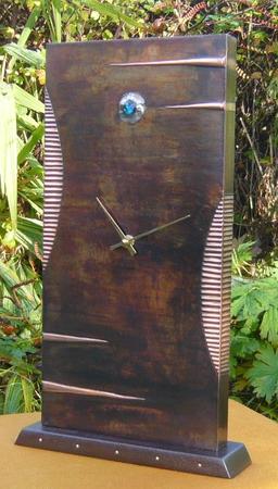 copper mantel clock  ( MC7 )