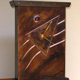 copper mantel clock ( MC 2 )