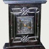 Celtic pewter mantel clock (CC 1)