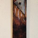 Copper and pewter candlesconce : CS B