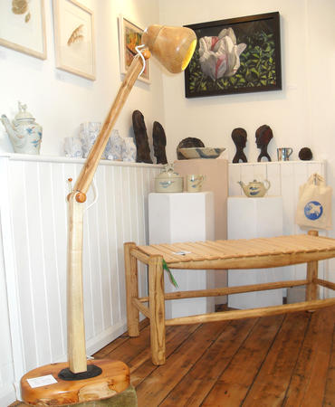 Anglepoise type lamp  by Robin LeMare