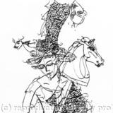 Girl with Hobby Horse I