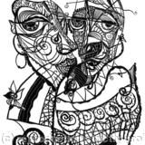 Two decorative Heads