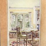 Garsington Manor Oxfordshire.  The study