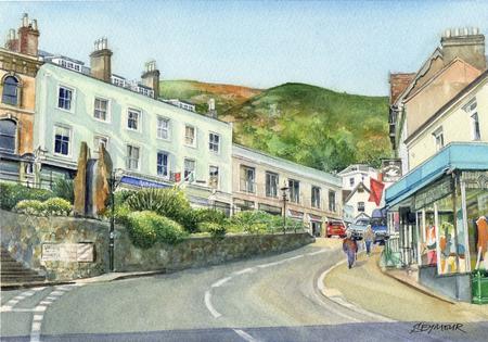 View from Church Street - Malvern