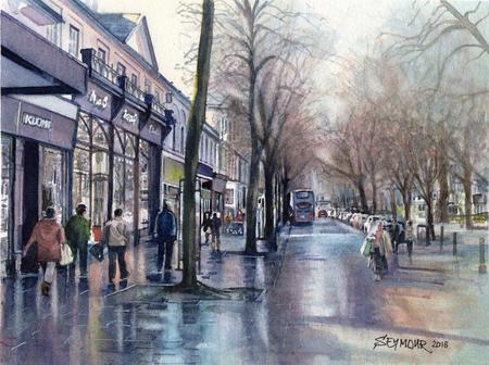 After the rain, The Promenade