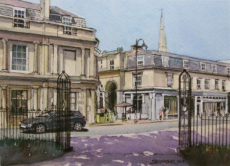 Montpellier Walk from the gardens