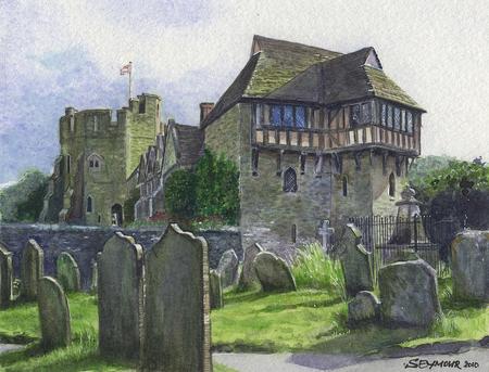Stokesay castle