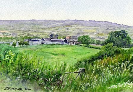 Black  & White farmhouse 