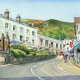 View from Church Street - Malvern