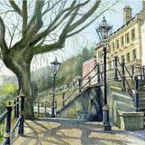 Winter sun,  Bellevue Terrace