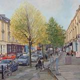 Cold day in Montpellier street