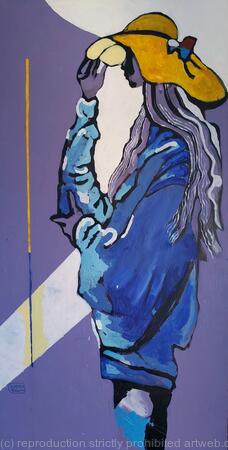 Young Blonde in a Hat