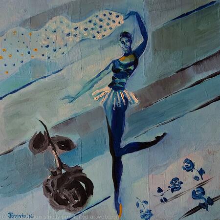 Little Blue Balerina