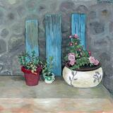 Flower Pots (Gouache)
