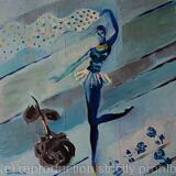 Little Blue Balerina