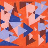 Autumnal Triangular Abstract