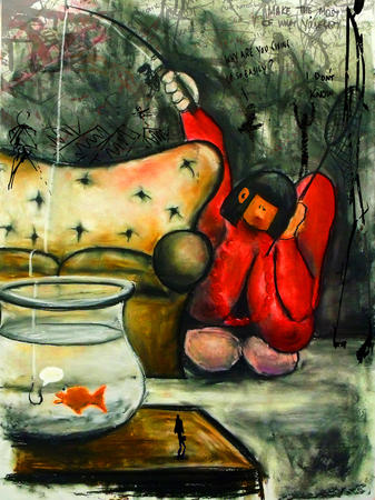 The Hammer (study for painting)