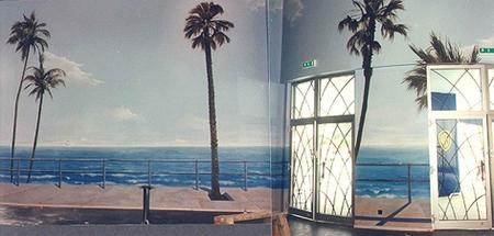 Warner Bros Mural detail