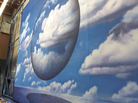 Backcloth for Carousel