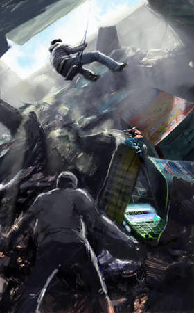 Concept art for unrealised production.