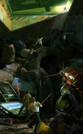 Concept art for unrealised production.