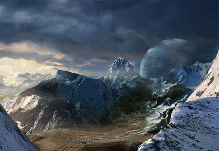 Matte shot for Red Dwarf X