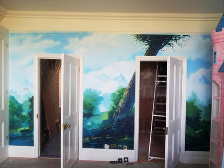 Fairyland mural commission