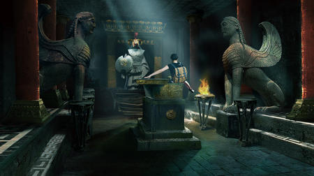 Hooten and the Lady. Raiding a tomb