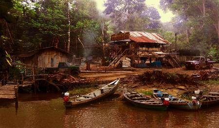 Hooten and the Lady. Jungel trading post