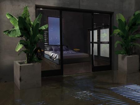 Good Omens - Crowleys bedroom