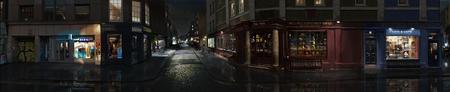 Good Omens - Soho build concept (night)