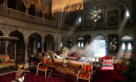Beecham House - palace interior