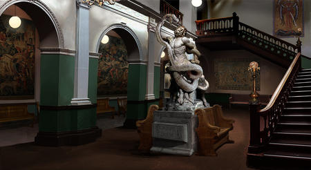 Good Omens - Hospital hall