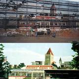 Shazam Mural Warner Bros Themepark