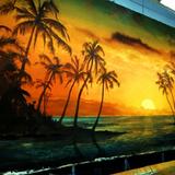 Tropic backdrop