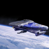 Concept ship for Red Dwarf X