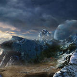 Matte shot for Red Dwarf X