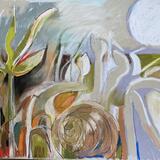 Nighttime in the Covid Garden. Season Change