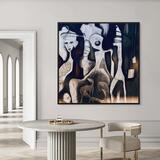 Before the Word  in simple back frame In a Room 